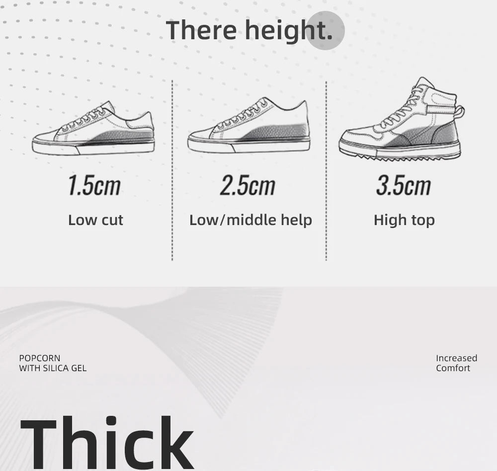 Arch Support Height Increasing Insoles